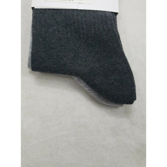 Calvin Klein Jeans Mens 2-Pack Gray Crew Socks One - Picture 6 of 9